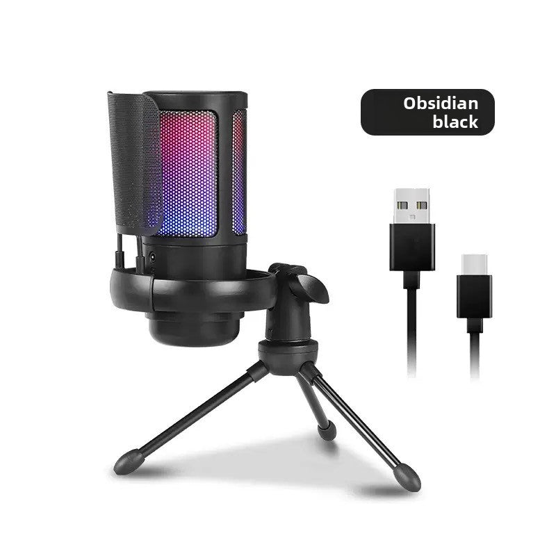 Wireless Gaming RGB Microphone For Live, view 9
