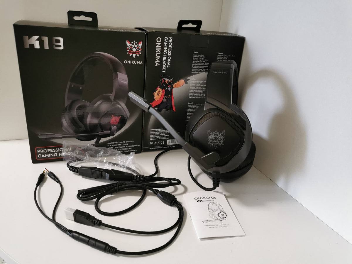 ONIKUMA K19 RGB Gaming Headset, view 9