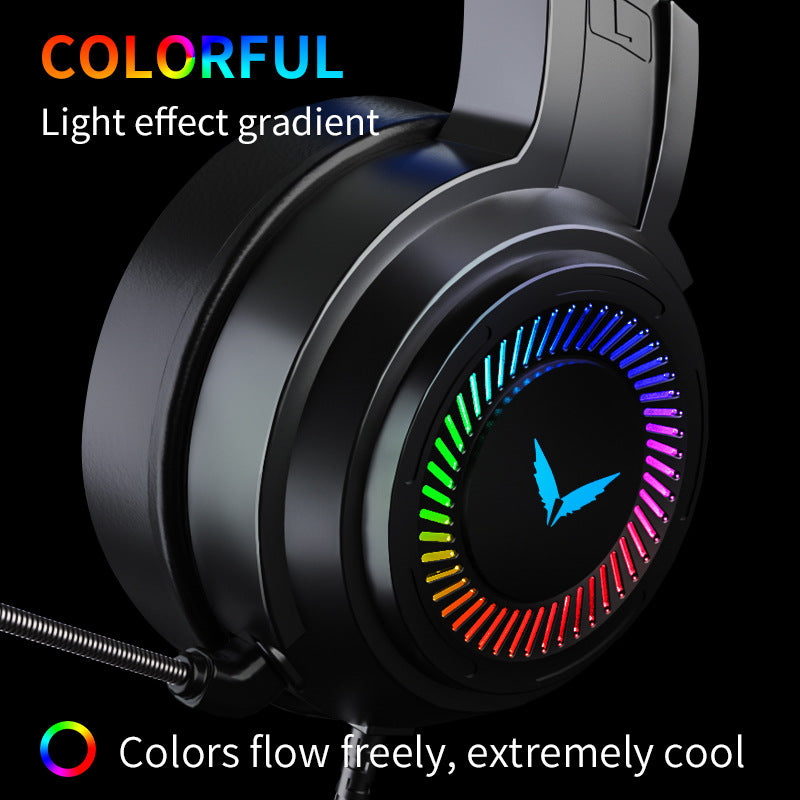 G60 RGB Wired Backlit Gaming Headset, view 3