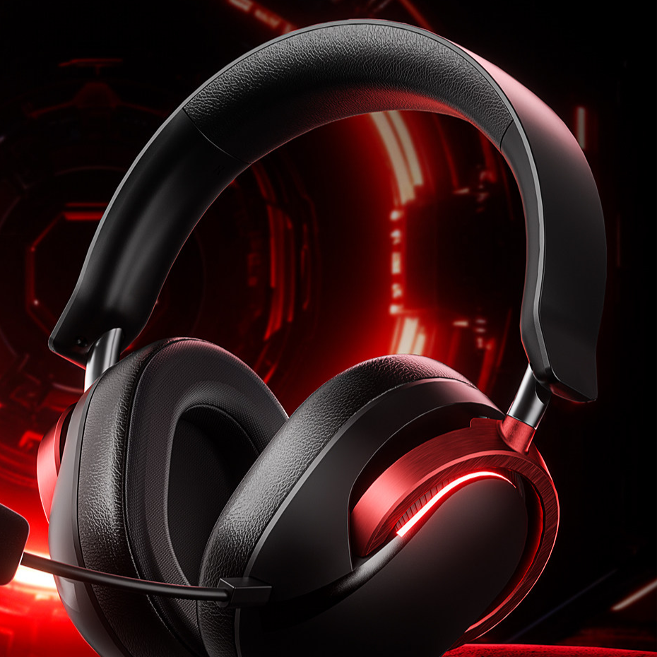 AULA G7 Pro Wireless Gaming Headset with 7.1 Surround Sound, 40mm Driver, BT5.3 Gaming Headphones with Mic, RGB, 10ms Latency, 65H Battery, PC Gaming Headset for PS5,PS4, Switch,PC,Wired Mode for Xbox