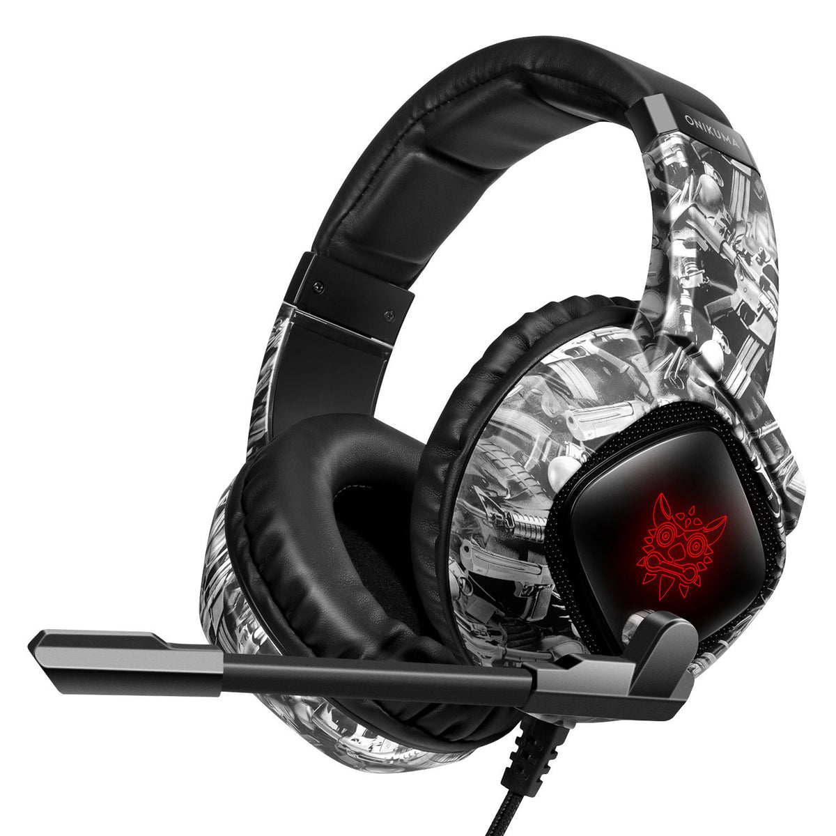 ONIKUMA K19 RGB Gaming Headset, view 4