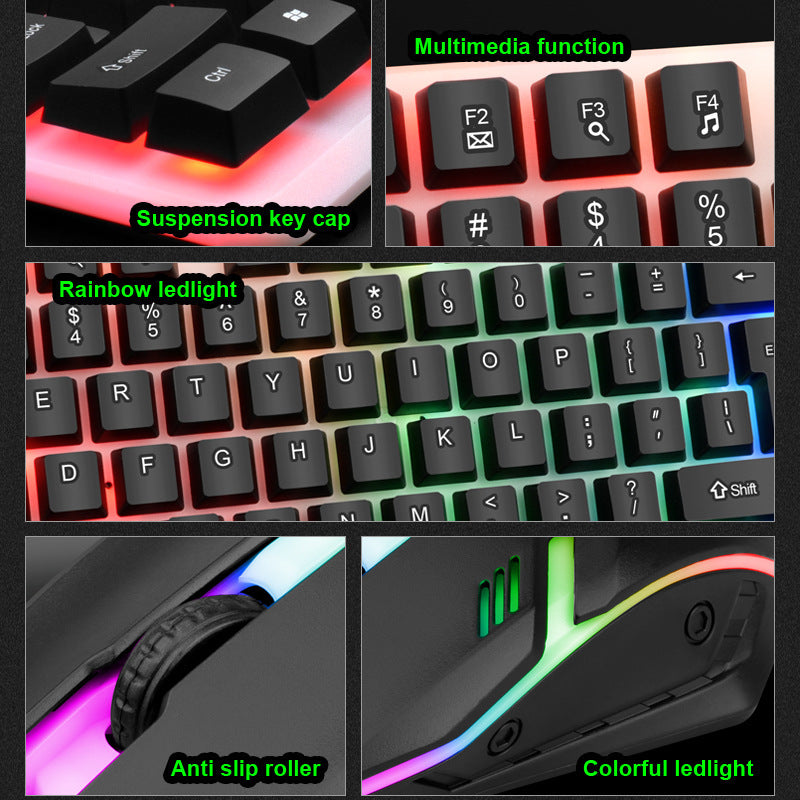 NG GTX350 Gaming Keyboard Mouse Set, view 3