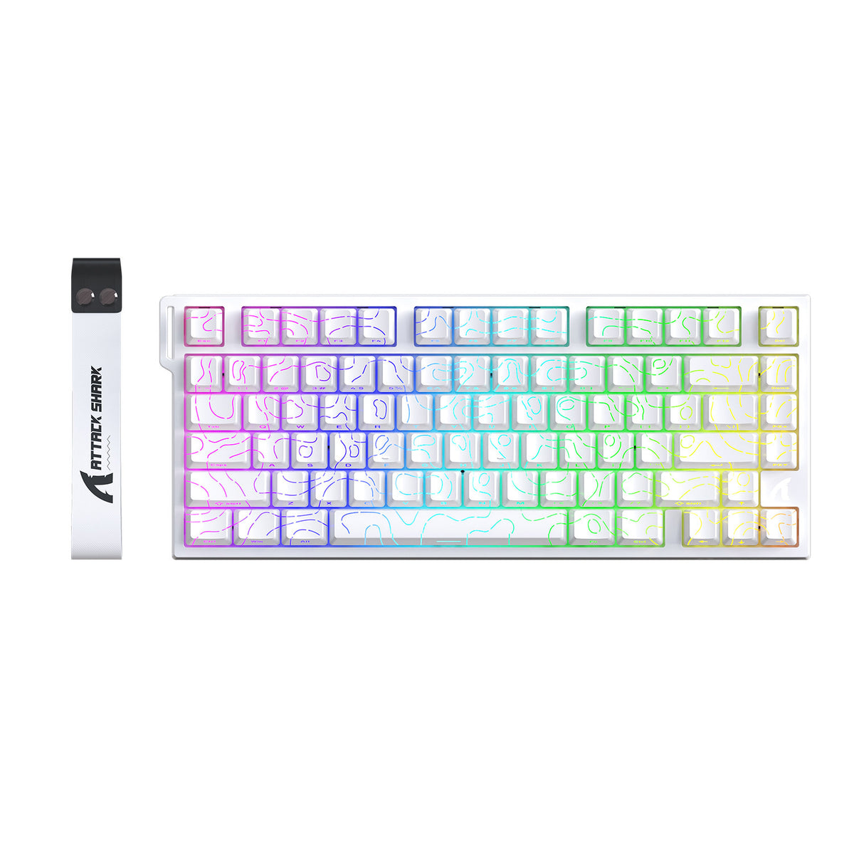 Attack Shark R82 Magnetic Axis Mechanical Keyboard, view 2