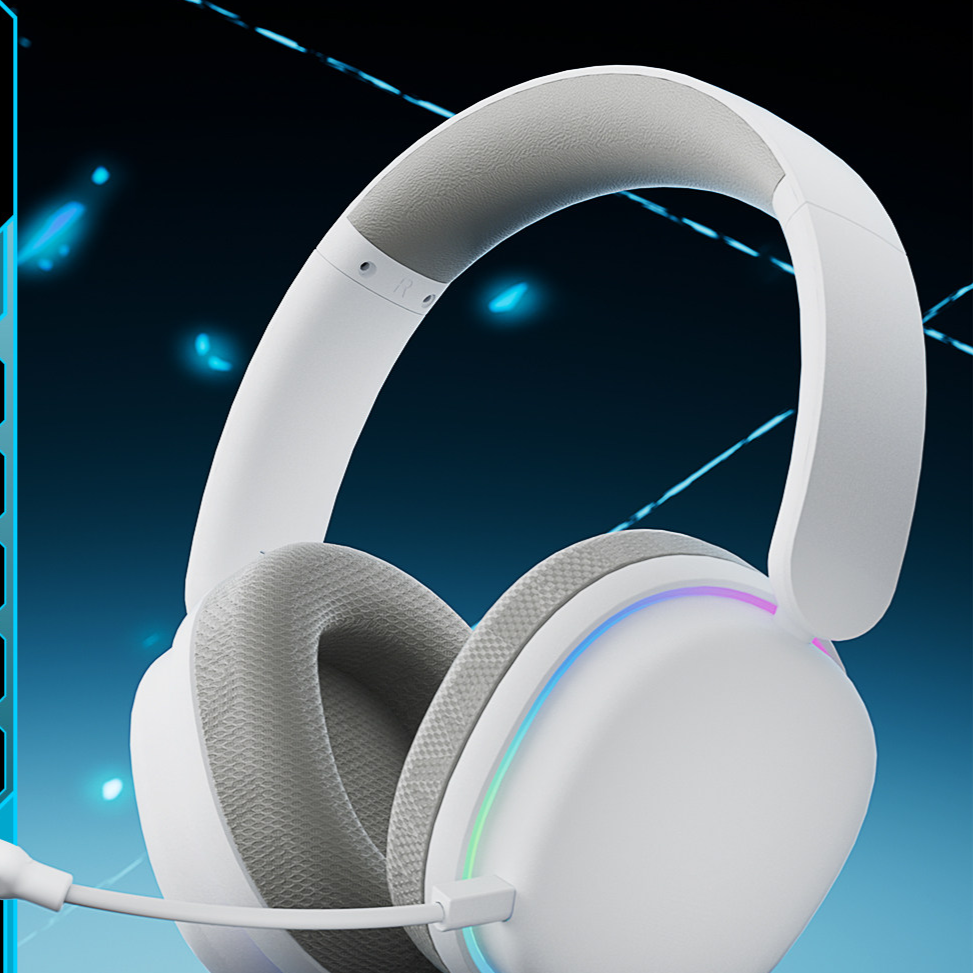 AULA G7 Pro Wireless Gaming Headset with 7.1 Surround Sound, 40mm Driver, BT5.3 Gaming Headphones with Mic, RGB, 10ms Latency, 65H Battery, PC Gaming Headset for PS5,PS4, Switch,PC,Wired Mode for Xbox