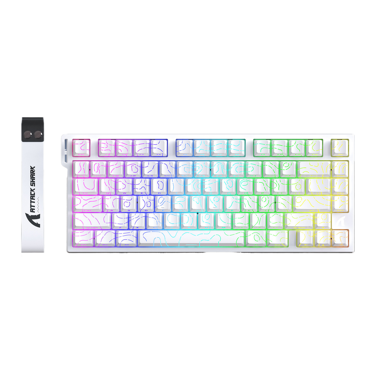 Attack Shark R82 Magnetic Axis Mechanical Keyboard, view 12