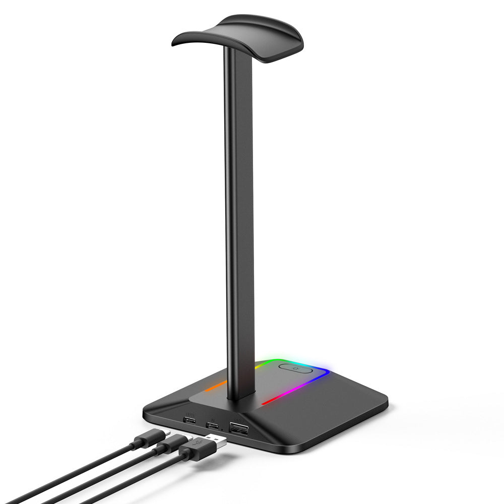 Z8 RGB Headphones Stand Holder, view 3