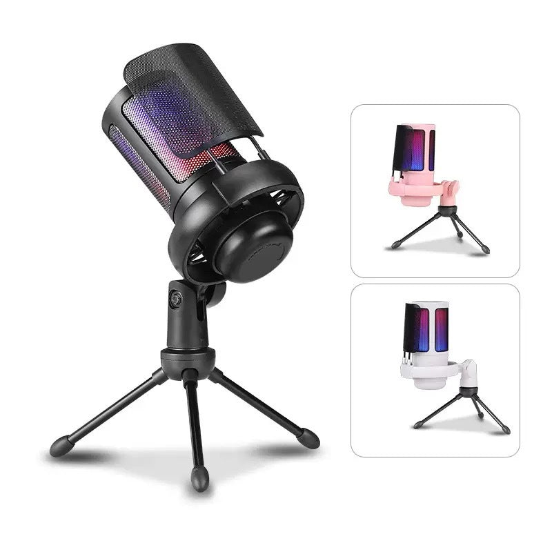 Wireless Gaming RGB Microphone For Live, view 1