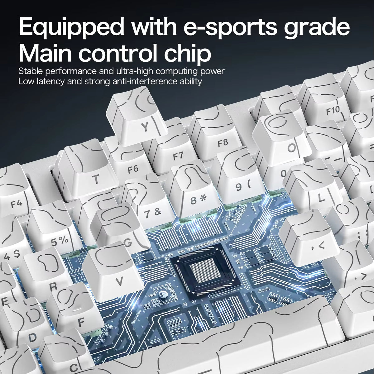 Attack Shark R82 Magnetic Axis Mechanical Keyboard, view 15
