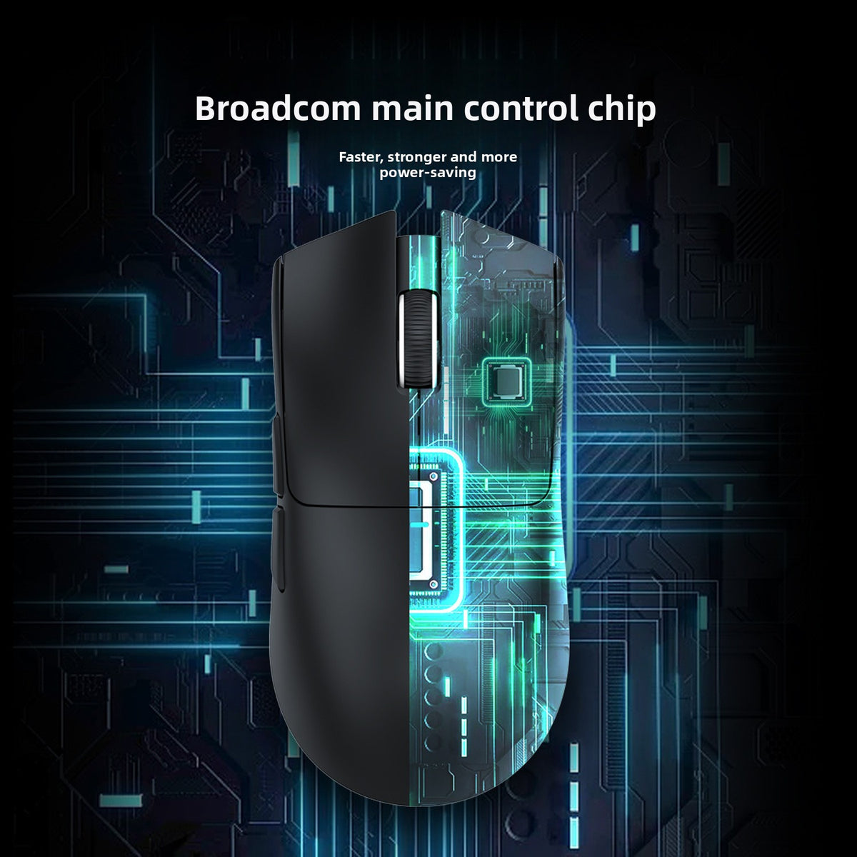 ATTACK SHARK X11 Lightweight Wireless RGB Gaming Mouse, view 4