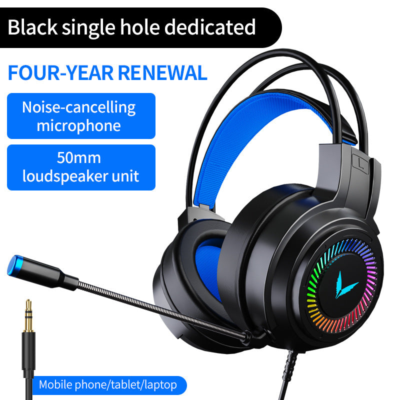 G60 RGB Wired Backlit Gaming Headset, view 5
