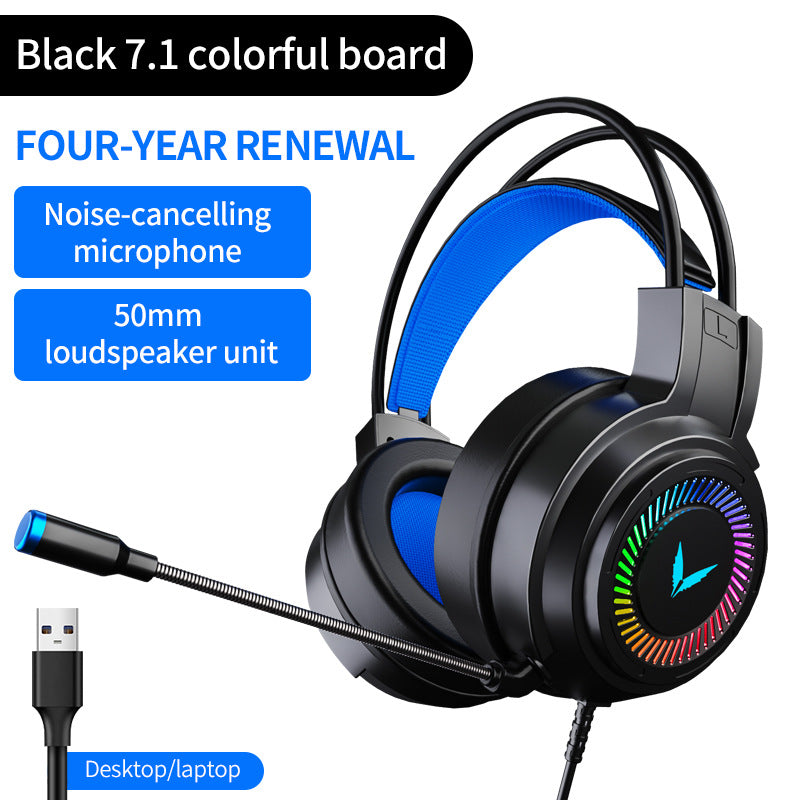 G60 RGB Wired Backlit Gaming Headset, view 14