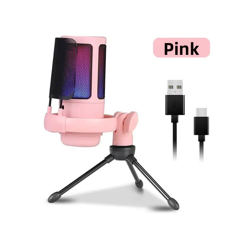 Wireless Gaming RGB Microphone For Live, view 11