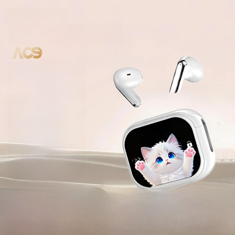 Translator HTC NE20 New Bluetooth 6.0 Wireless Headphones Translation Earphones IPX4 Waterproof Rating Long Battery Life
