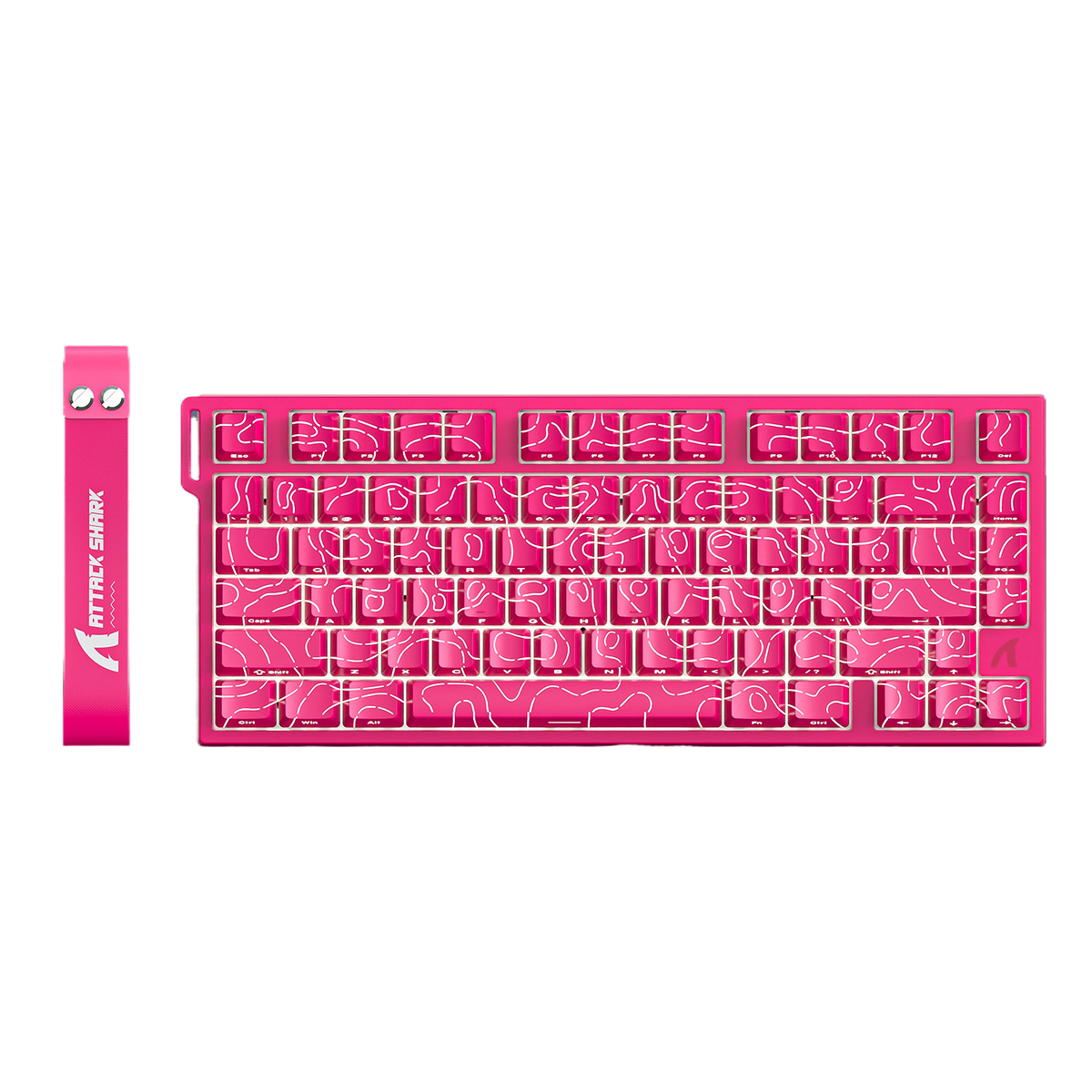 Attack Shark R82 Magnetic Axis Mechanical Keyboard, view 11