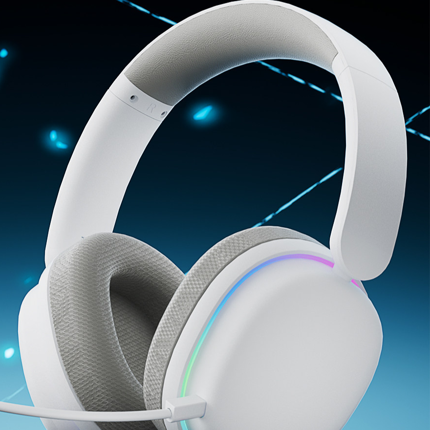 AULA G7 Pro Wireless Gaming Headset with 7.1 Surround Sound, 40mm Driver, BT5.3 Gaming Headphones with Mic, RGB, 10ms Latency, 65H Battery, PC Gaming Headset for PS5,PS4, Switch,PC,Wired Mode for Xbox