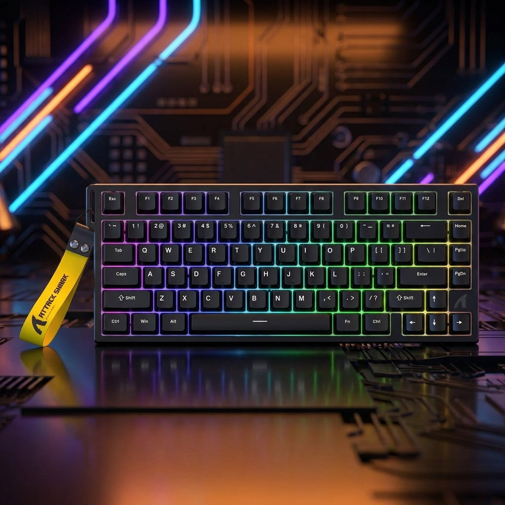 Attack Shark R82 Magnetic Axis Mechanical Keyboard, view 9